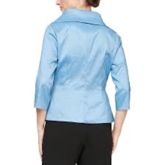 ALEX EVENINGS
Tie-Waist Surplice Blouse - Picture 6 of 6